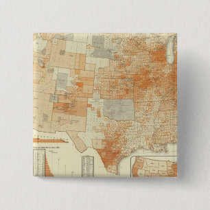 Wool 15 Cm Square Badge