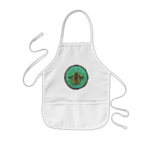 Wool Carder Bee Kids Apron