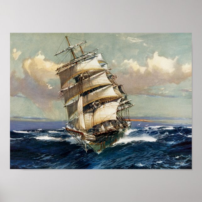 Wool Clipper Satamis Poster (Front)