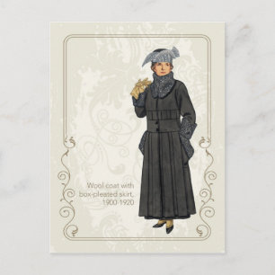 Wool Coat Postcard