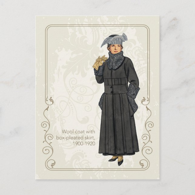 Wool Coat Postcard (Front)