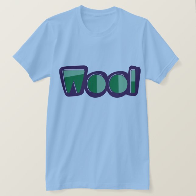 Wool Liverpool Funny Slang Wirral Lancs T-Shirt (Design Front)