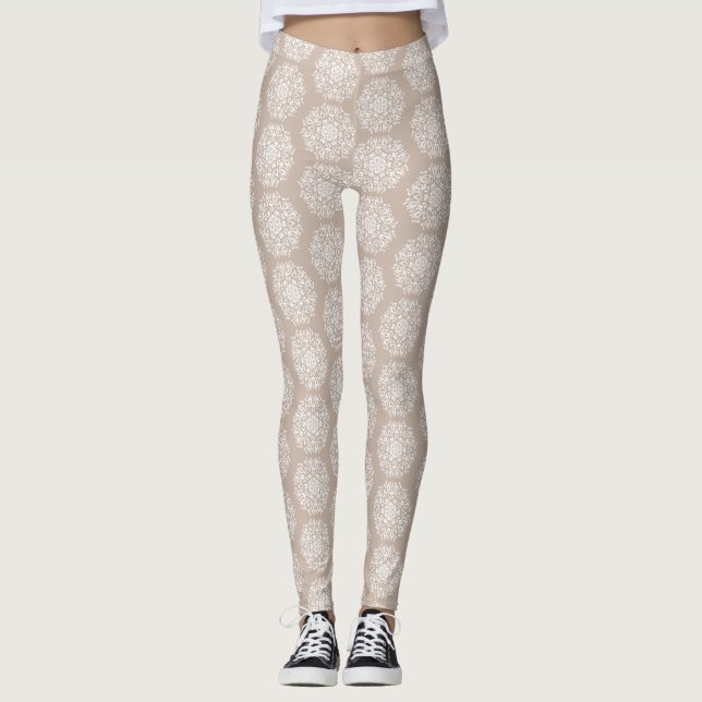 Wool Mandala Leggings (Front)