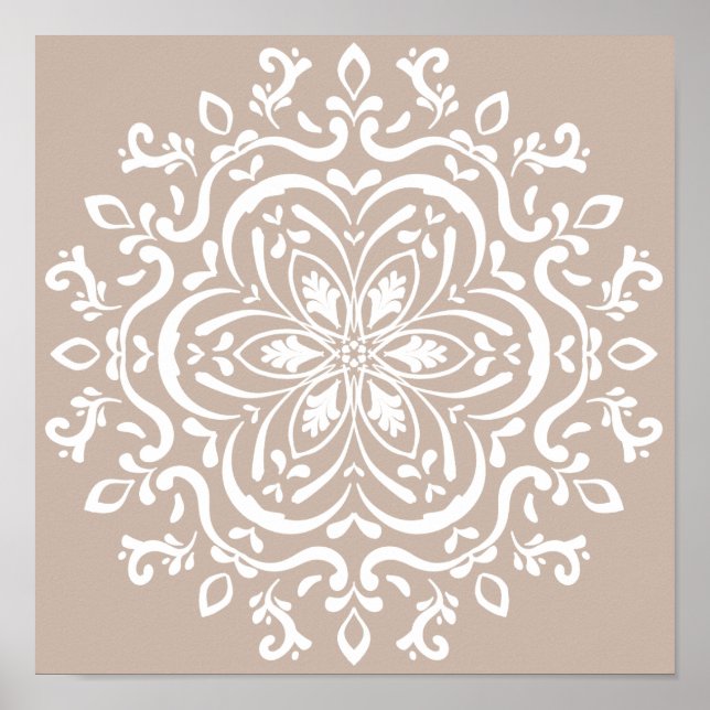 Wool Mandala Poster (Front)