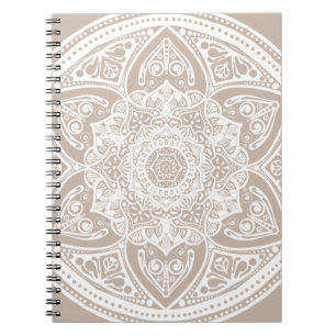 Wool Mandala Spiral Notebook