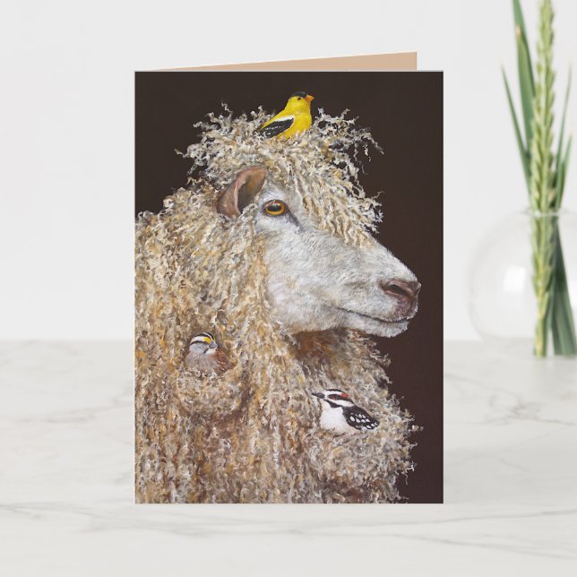 Wool Nesters card (Front)