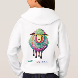 Wool too Cool Sheep Illustration