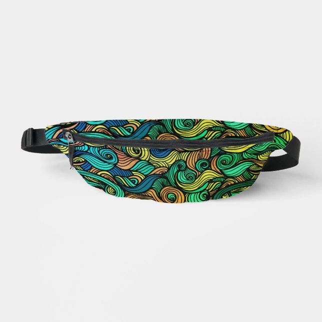 Wool Topped paisley       Bum Bags (Front)