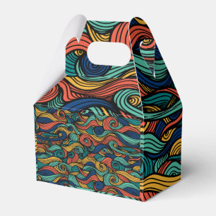 Wool Topped paisley Favour Box