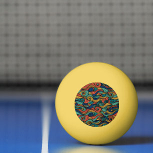 Wool Topped paisley      Ping Pong Ball