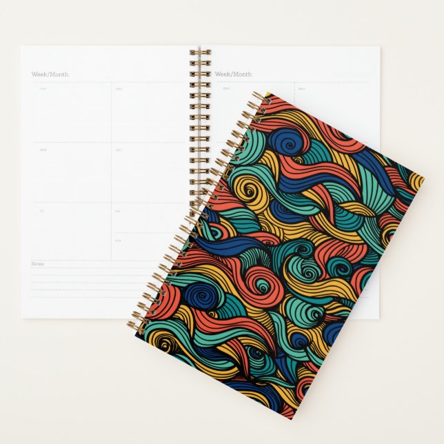 Wool Topped paisley      Planner (Display)