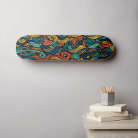 Wool Topped paisley