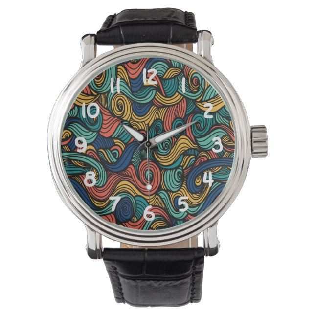 Wool Topped paisley      Watch (Front)