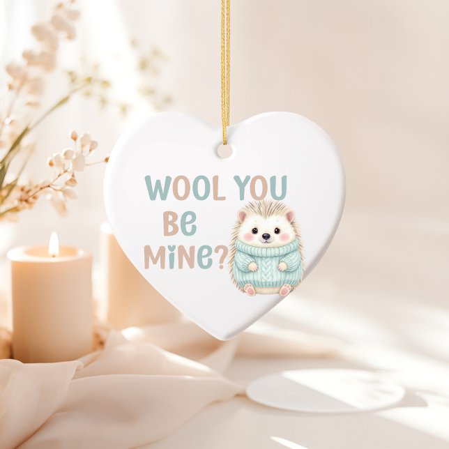 Wool You Be Mine Ornament  (Wool You Be Mine ornament. )