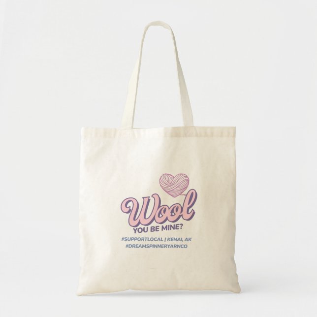 Wool you be mine? tote bag (Front)