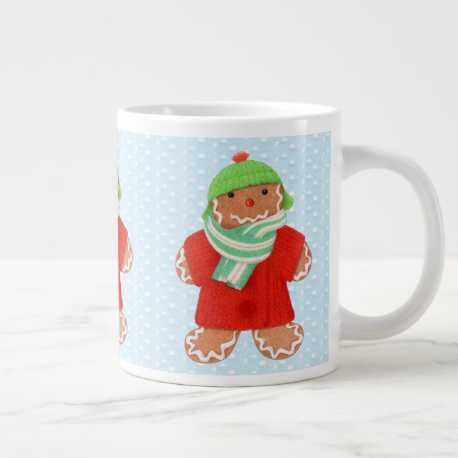 WOOLIE GINGERBREAD Big Mug (Right)