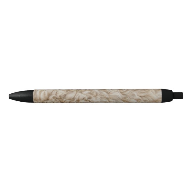 Woollen  black ink pen (Front)