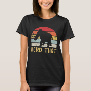 Woolly Mammoth Herd That Extinct Animal Prehistori T-Shirt