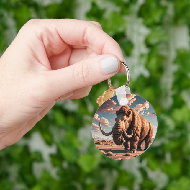 Woolly Mammoth Key Ring (Hand)