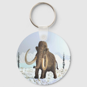 Woolly Mammoth Key Ring