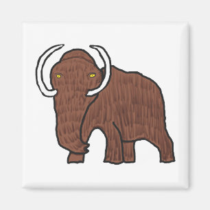 Woolly Mammoth Magnet