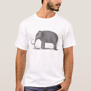 Woolly Mammoth Mastodon Extinct Species T-Shirt