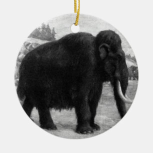 Woolly Mammoth Mod Destiny Ceramic Tree Decoration