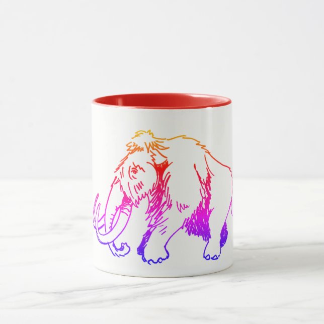 Woolly Mammoth Mug Multi-colour (Center)