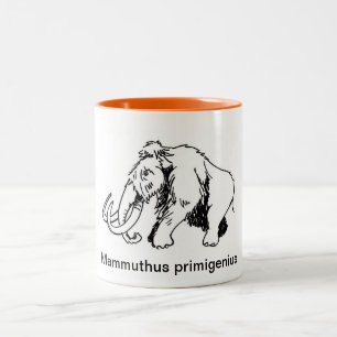 Woolly Mammoth Mug (Scientific Name)