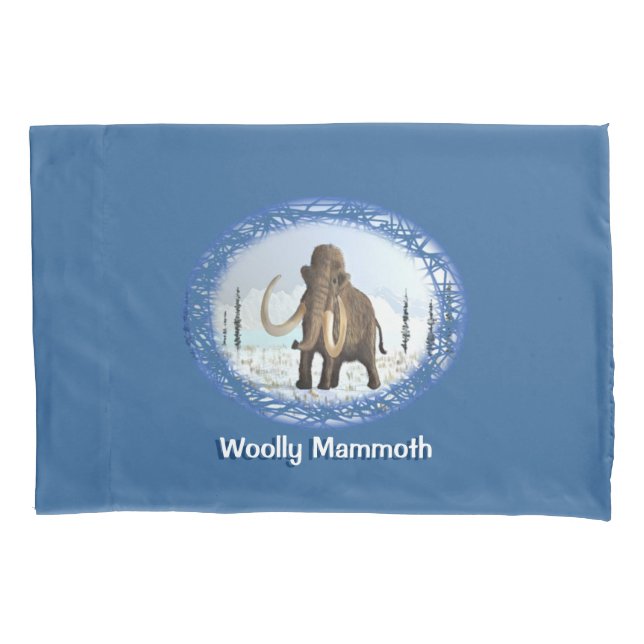 Woolly Mammoth Pillowcase (Front)