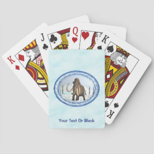 Woolly Mammoth Playing Cards