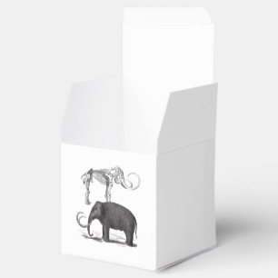 Woolly Mammoth Prehistoric Elephant and Skeleton Favour Box