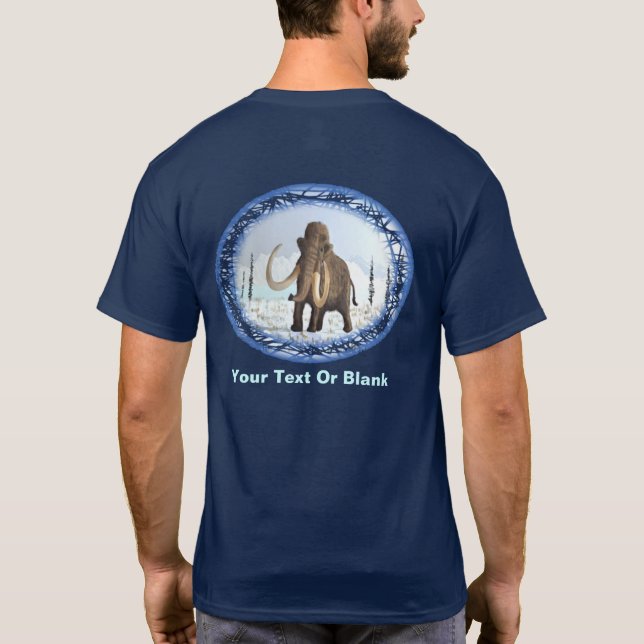 Woolly Mammoth T-Shirt (Back)