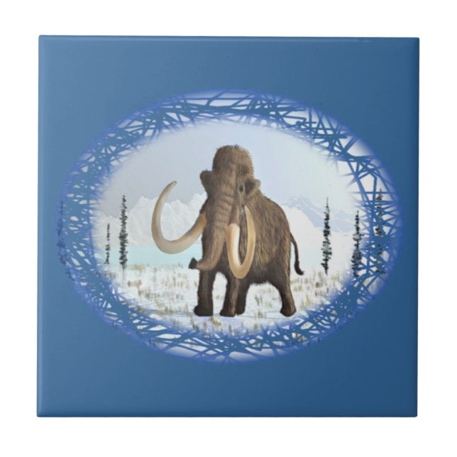 Woolly Mammoth Tile (Front)
