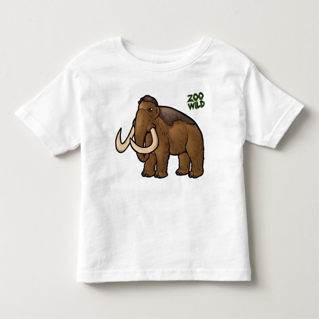 Woolly Mammoth Toddler T-Shirt (Front)