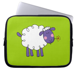 Woolly sheep laptop sleeve
