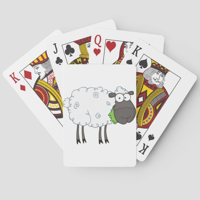 Woolly Sheep Playing Cards (Back)