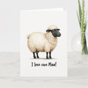 Woolly Sweet Mothers Day Card