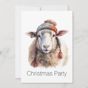 Woolly Wonderland, custom Invitation