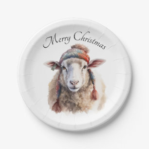 Woolly Wonderland, custom Paper Plate