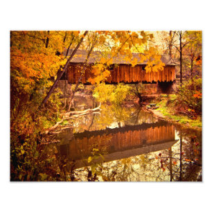 Woolslayer covered Bridge Photo Print