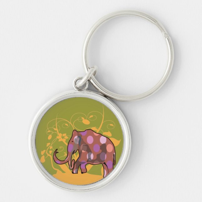 wooly mammoth key ring (Front)