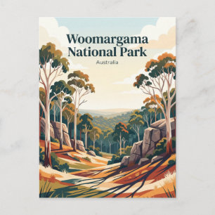 Woomargama National Park Australia Postcard