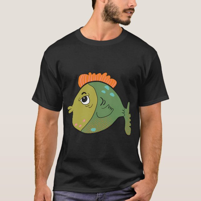 Wooples the Tropical Fish T-Shirt (Front)