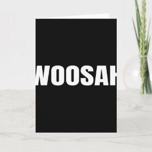 Woosah Calm Yoga Exhale Shirt _1 Card