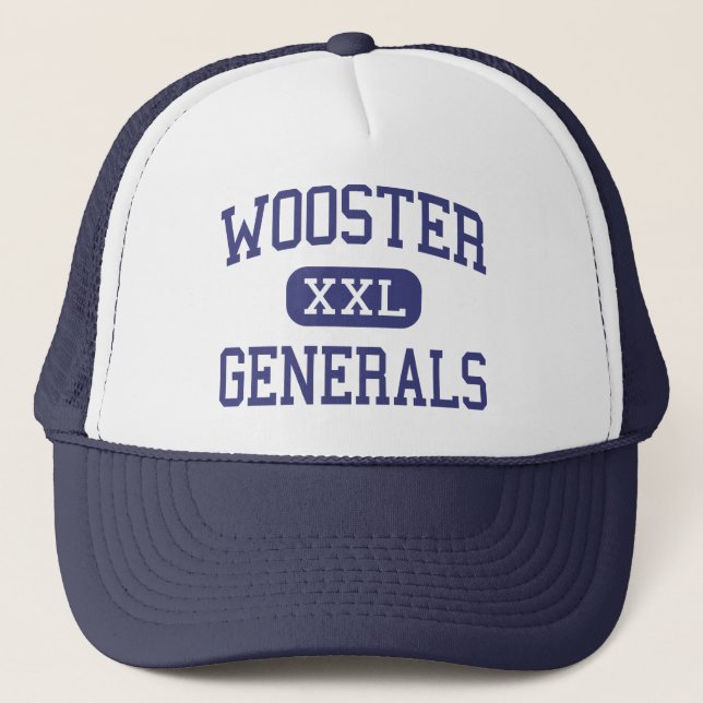 Wooster - Generals - High School - Wooster Ohio Trucker Hat (Front)