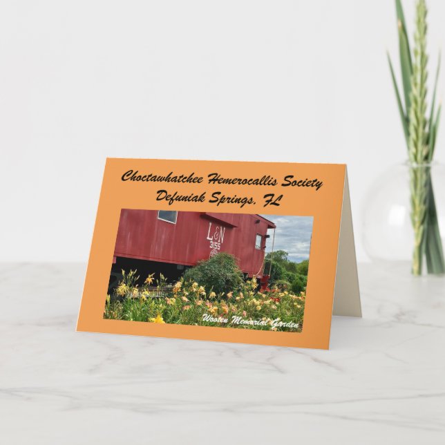 Wooten Memorial Garden Greeting Card (Front)