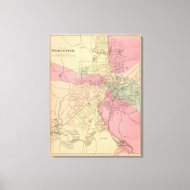 Worcester 2 canvas print (Front)