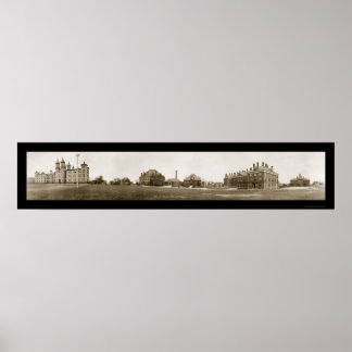 Worcester Academy MA Photo 1910 Poster