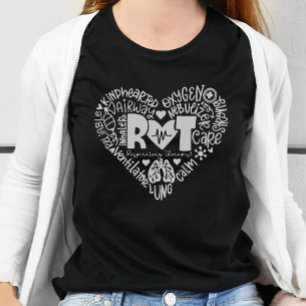 Word Art Respiratory Therapy  T-Shirt